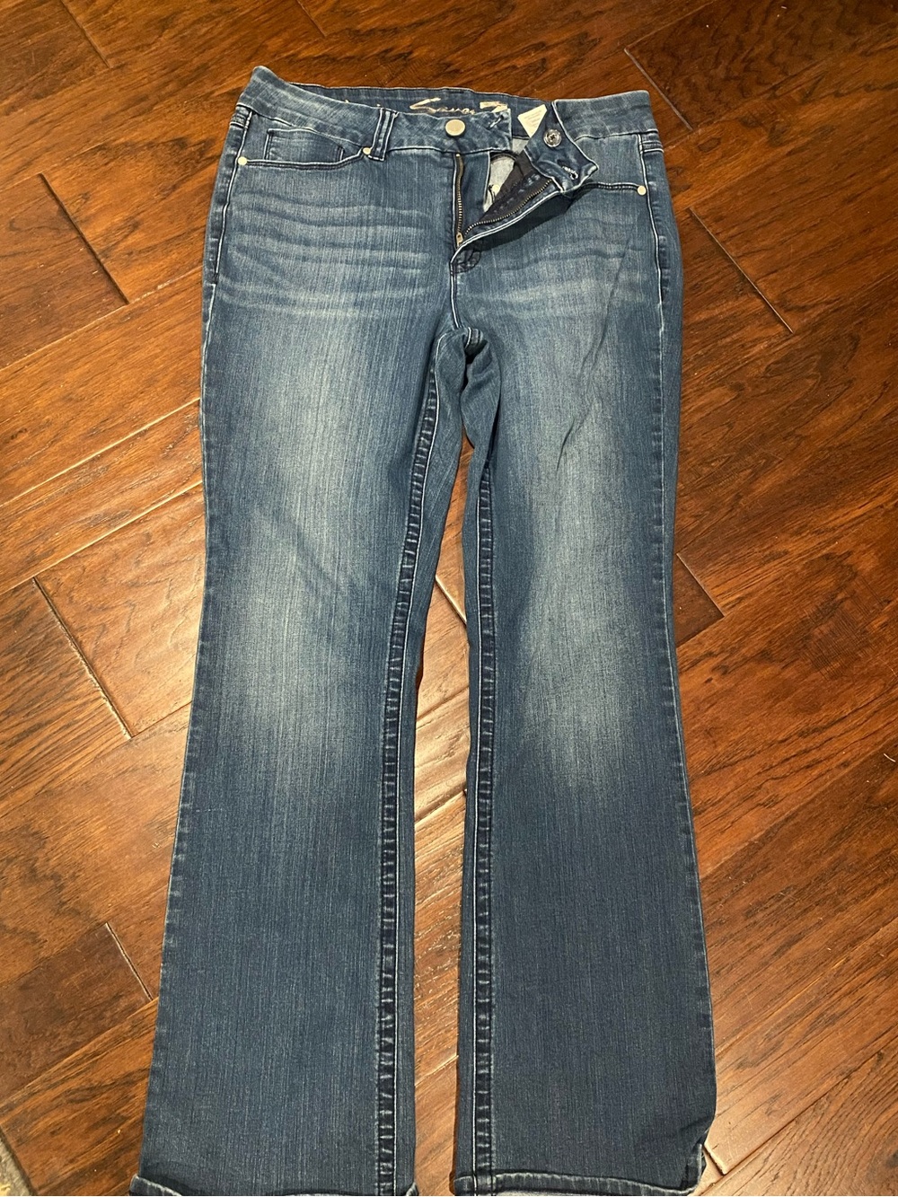 Seven Women's Dark Blue Flare Jeans